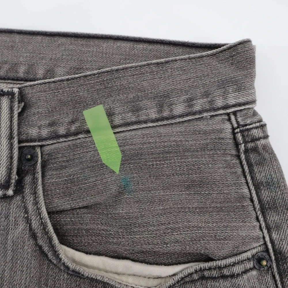 Vintage Levi's 501 Original Fit Jeans Grey Button Fly Mens 32x34 (measures 33